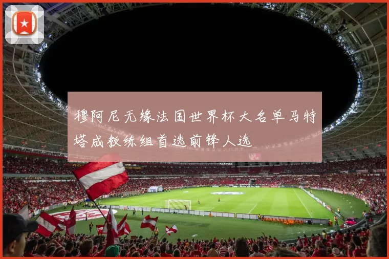 穆阿尼无缘法国世界杯大名单马特塔成教练组首选前锋人选